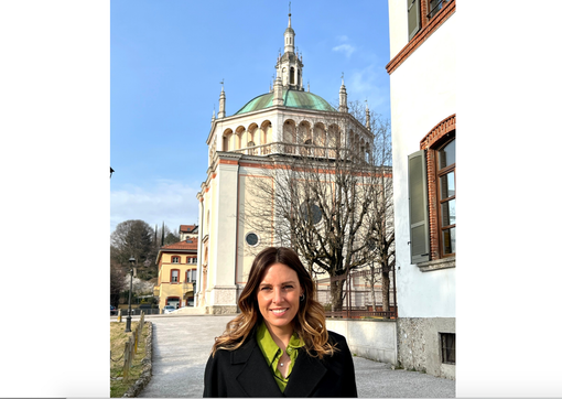 Isabella Tovaglieri nella foto postata