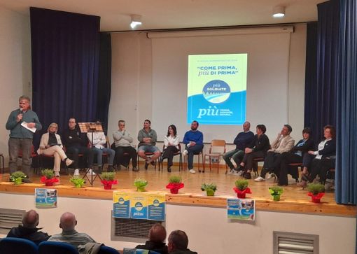 VIDEO. Più Solbiate «per i prossimi cinque anni: portare avanti i progetti con la stessa determinazione»