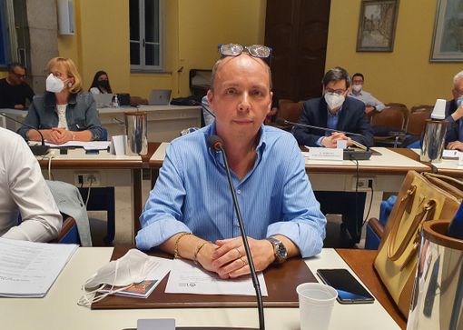 Emanuele Fiore in Consiglio comunale