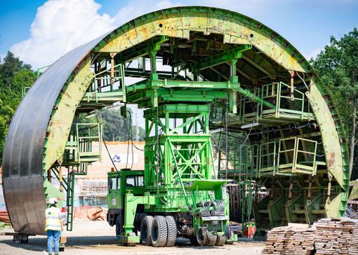 Cassero per il getto dell'arco della galleria naturale 01 Cassero per il getto dell'arco della galleria naturale 01