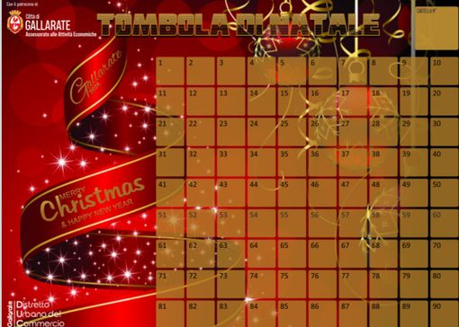 Gallarate celebra il Natale con la tombola di comunità: un'iniziativa per promuovere il commercio locale