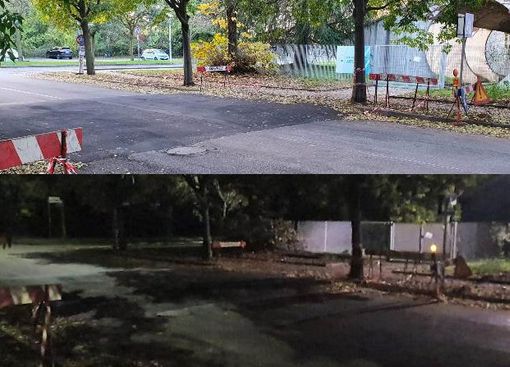 Attraversamento rialzato vicino a scuola: lavori in corso e le auto “saltano” Attraversamento rialzato vicino a scuola: lavori in corso e le auto “saltano”