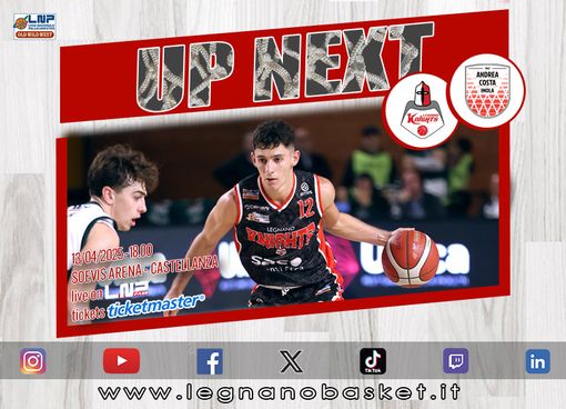 I Knights Legnano affrontano Imola alla Soevis Arena con tante iniziative speciali