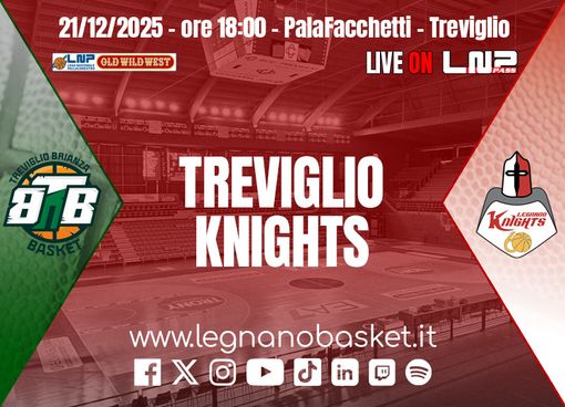 Derby infuocato tra Knights e Treviglio: tutti gli occhi sull’ex Agostini