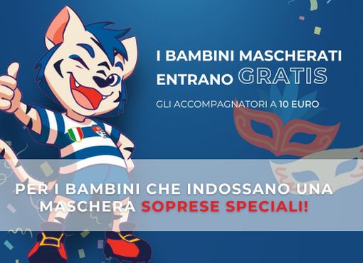 Pro Patria: i bambini mascherati entrano gratis a tifare i tigrotti Pro Patria: i bambini mascherati entrano gratis a tifare i tigrotti