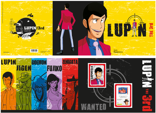 Poste alla Fiera del fumetto di Busto con Lupin III Poste alla Fiera del fumetto di Busto con Lupin III