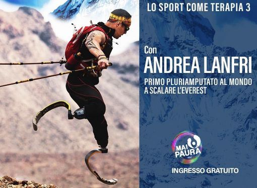 Mai Paura in cima all’Everest con l’alpinista e atleta paralimpico Andrea Lanfri