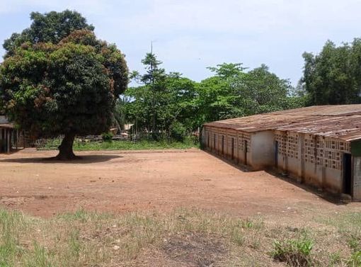 Il punto in cui dovrebbe essere scavato il pozzo