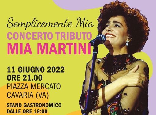 "Semplicemente Mia": il concerto omaggio di Cavaria con Premezzo a Mia Martini "Semplicemente Mia": il concerto omaggio di Cavaria con Premezzo a Mia Martini