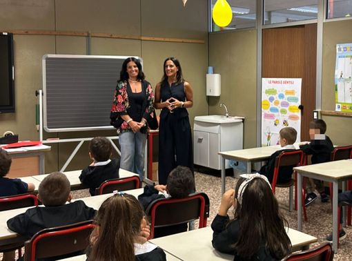 Scuola al via, l'assessore Mazzetti negli istituti di Gallarate: «Vicinanza ai cittadini del futuro»