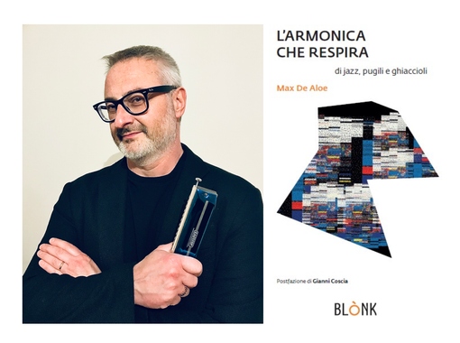 Max De Aloe e l'armonica che respira: «La mia passione per la musica è nata in prima media. Oggi scrivo di... jazz, pugili e ghiaccioli»