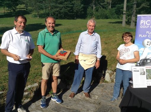 Arte e golf fanno festa a Pian di Sole con Giorgio Piccaia
