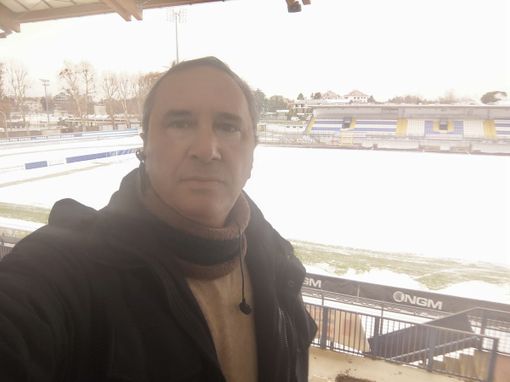 Domenico Citarella oggi con lo Speroni innevato