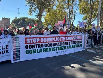 "Stop genocidio", a Roma la grande manifestazione per Gaza