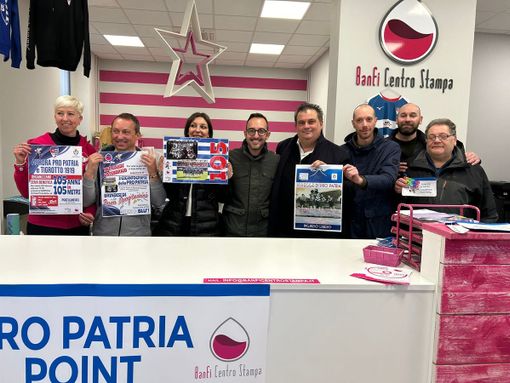 Due giorni a tutta Pro Patria per i 105 anni del club