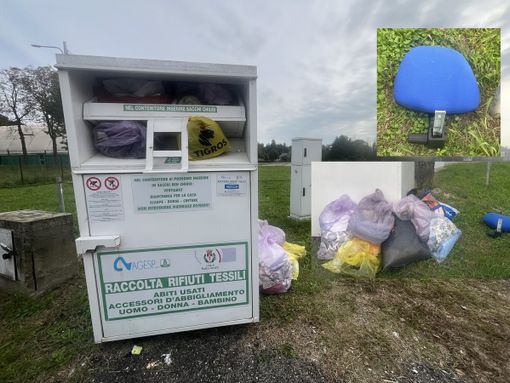LA FOTO. Quando l'inciviltà si mette comoda