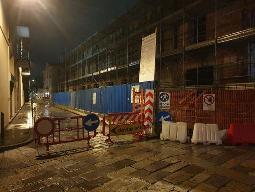 "Buio" sul Conventino, chiusa via Matteotti