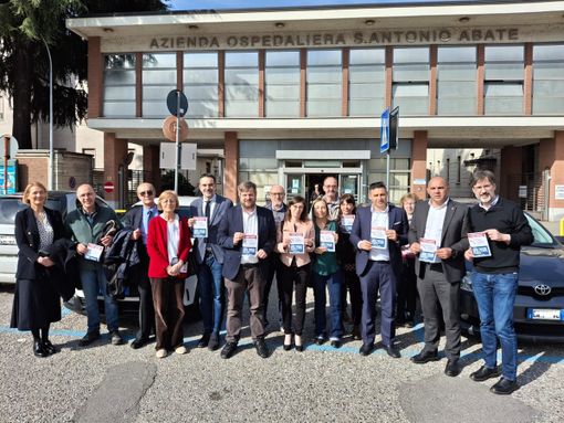 VIDEO - Partito Democratico in tour per la Sanità, a Gallarate tengono banco i posti letto del futuro ospedale unico