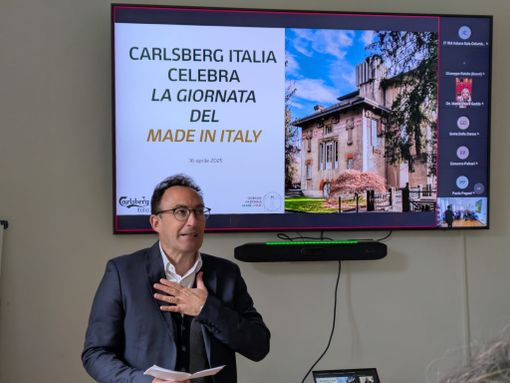 Oliver Dubost managing director Carlsberg Italia