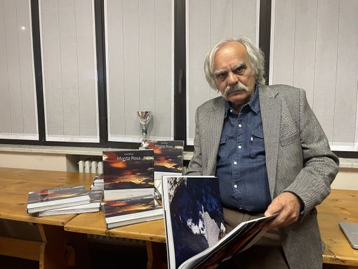 Carlo Meazza e il "Monte Rosa" Carlo Meazza e il "Monte Rosa"