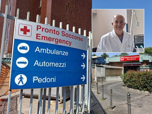 Nel riquadro, il dottor Ianni, responsabile Pronto Soccorso a Busto e Gallarate, oltre che del Punto di Primo Intervento a Somma Lombardo