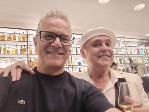 L'assessore Albani con il Conte Galè. Sotto, insieme anche al sindaco Antonelli e all'assessore Sabba