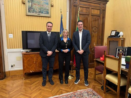 Da sinistra: Giacomo Cosentino, Claudia Terzi e Nicola Molteni Da sinistra: Giacomo Cosentino, Claudia Terzi e Nicola Molteni