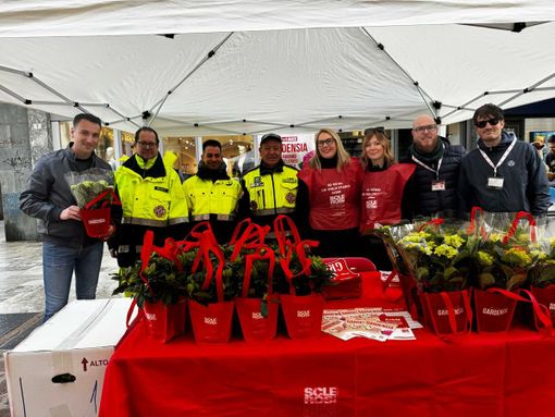 Aism in centro a Busto, i volontari raccolgono fondi per la ricerca e per i servizi alle persone con sclerosi multipla