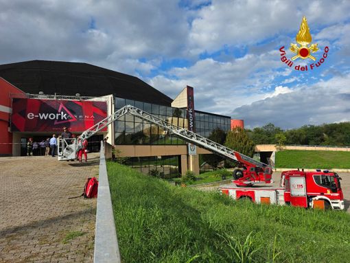 Crollo all’e-work Arena, la Uyba: «Rammaricati, una problematica significativa per noi. Ma siamo più forti delle avversità»