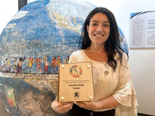 Camilla Buttà e il suo premio