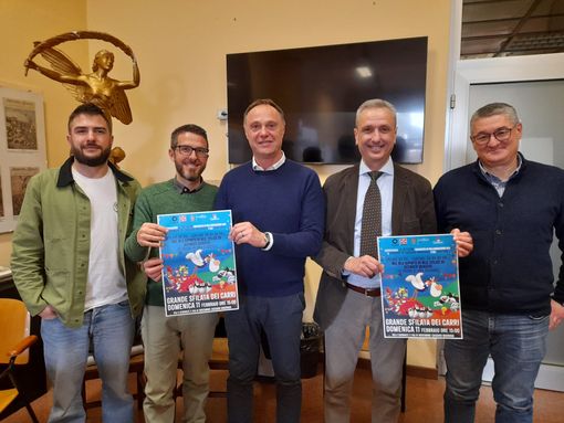 La conferenza stampa sul carnevale di Cassano 2024
