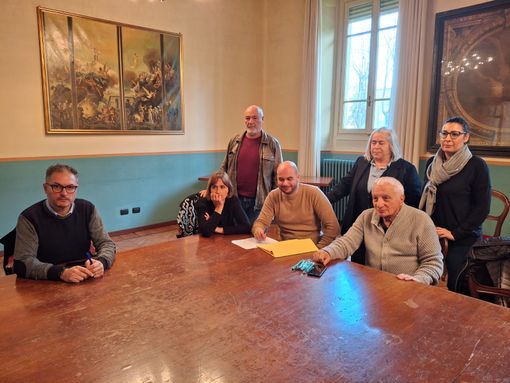 La conferenza stampa delle Rsu in Comune La conferenza stampa delle Rsu in Comune