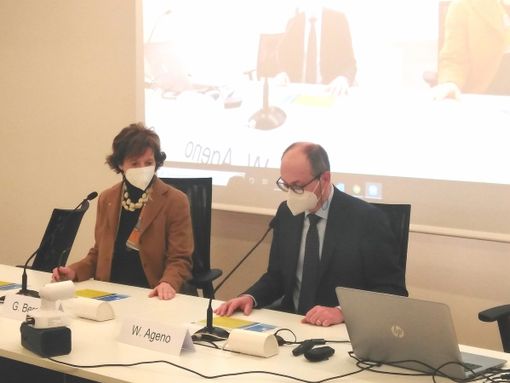 La dottoressa Beretta e il professor Ageno