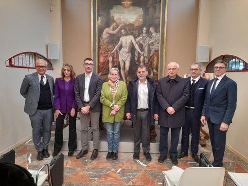 La conferenza stampa sul progetto d'inclusione sociale che coinvolgerà la Biblioteca capitolare