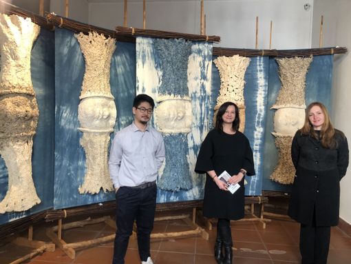 A Palazzo Cicogna l’uomo si confonde con la natura A Palazzo Cicogna l’uomo si confonde con la natura