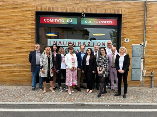 LA FOTO. Inaugurata la sede del comitato  “Qui, per esserci” a Marnate