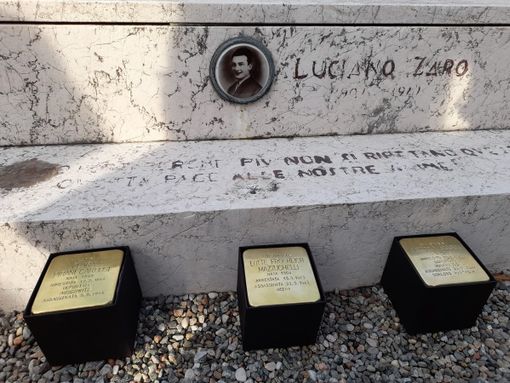 Le pietre d'inciampo che saranno incastonate nel tessuto urbano di Gallarate Le pietre d'inciampo che saranno incastonate nel tessuto urbano di Gallarate