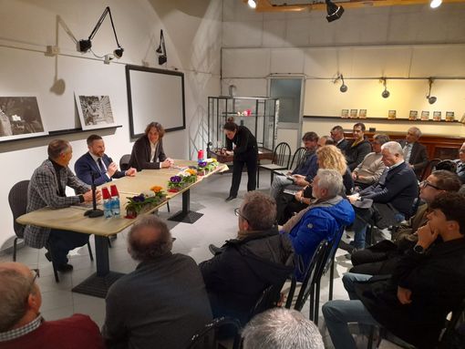 La presentazione alla Galleria Boragno