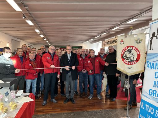 FOTO E VIDEO. Il Motoclub Bustese si scatena con la solidarietà: «Un motivo di grande orgoglio»