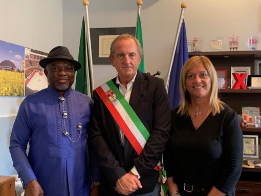 Visita in comune dell’ambasciatore nigeriano in Italia