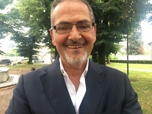 Angelo Soragni, candidato sindaco, e il centrodestra con il simbolo