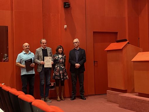 Un momento della serata Aubam Un momento della serata Aubam