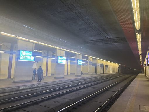 La stazione di Busto Nord La stazione di Busto Nord