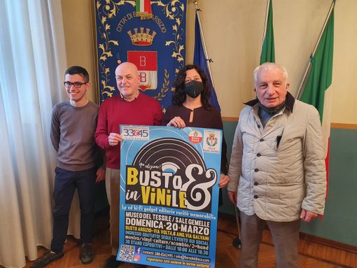 “Busto in Vinile” si fa in tre. Domenica il primo appuntamento