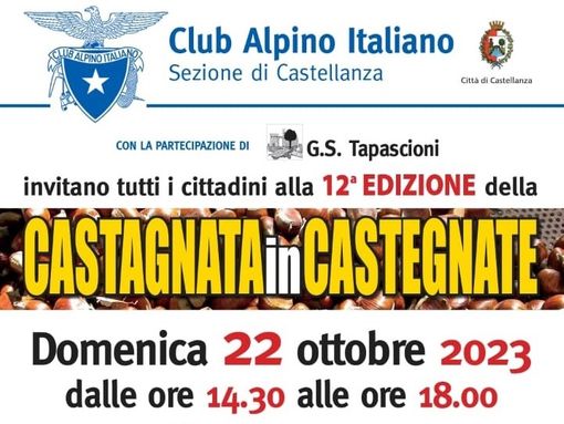 Ecco la dodicesima edizione della castagnata in Castegnate