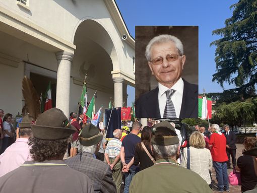 VIDEO. Ciao Angelo, mai così tante bandiere: «Ci hai tenuti uniti a valori fondamentali»