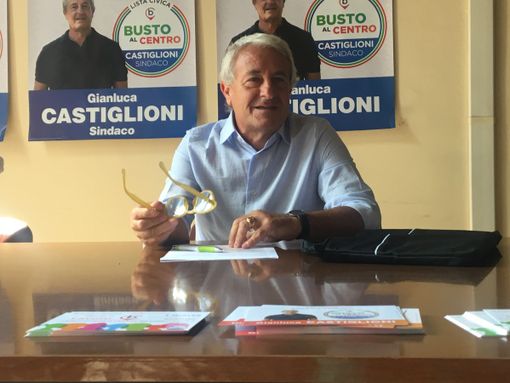 Gianluca Castiglioni, candidato sindaco di Busto al Centro