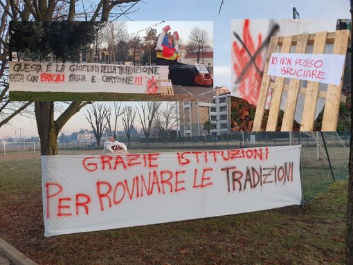 Giöbia polemica a Borsano: «Grazie istituzioni per rovinare le tradizioni»