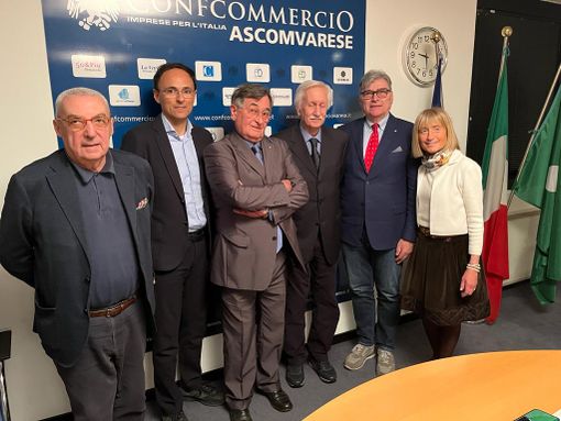 La Giunta Ascom Varese. Sotto il neo presidente Antonio Besacchi