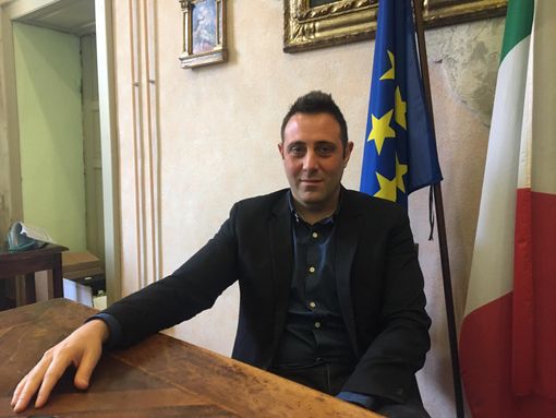 Il sindaco di Castano Primo, Giuseppe Pignatiello